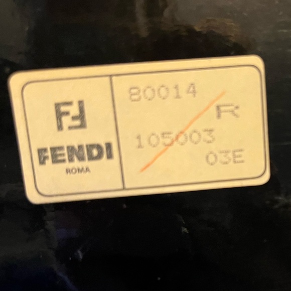 Fendi Authentic Vintage Penguin Striped Boston Duffel Bag - Picture 4 of 14